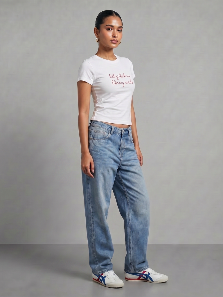 white-cotton-lycra-slogan-tee-side-angle-uptownie.png