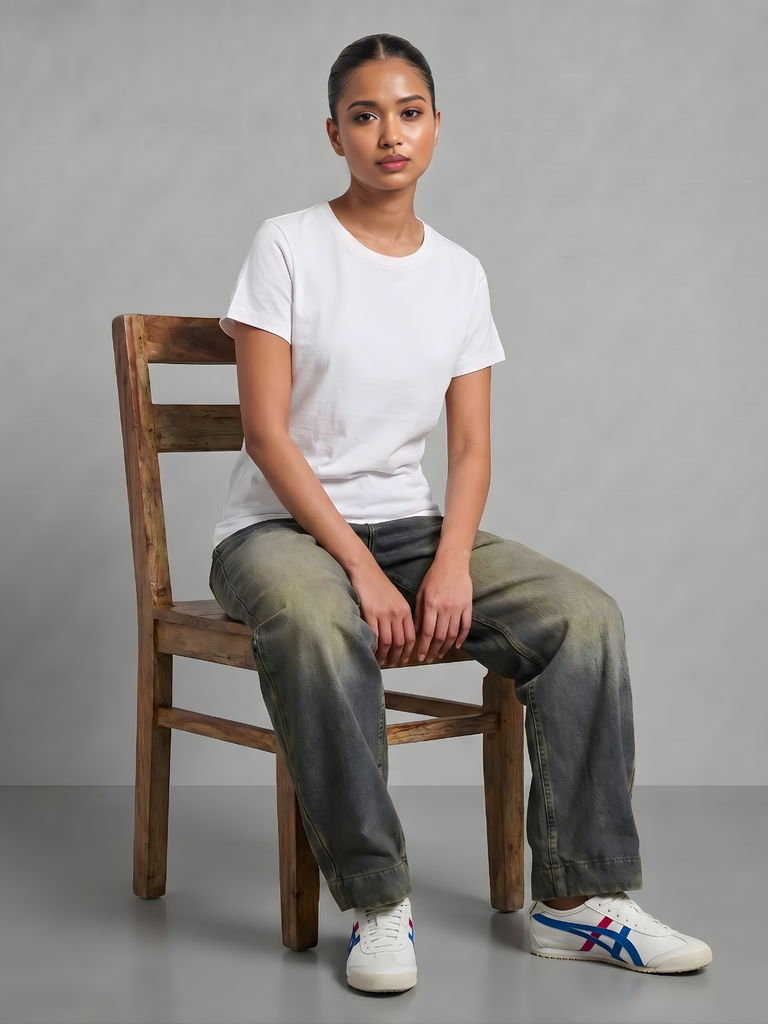white-pure-cotton-everyday-tee-front-angle-pose-uptownie.png