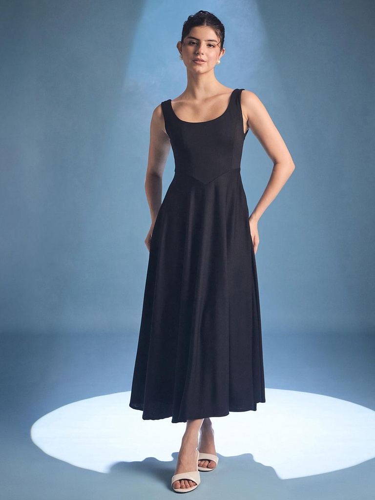 black-stretchable-corset-fit-and-flare-midi-dress-front-uptownie.jpg
