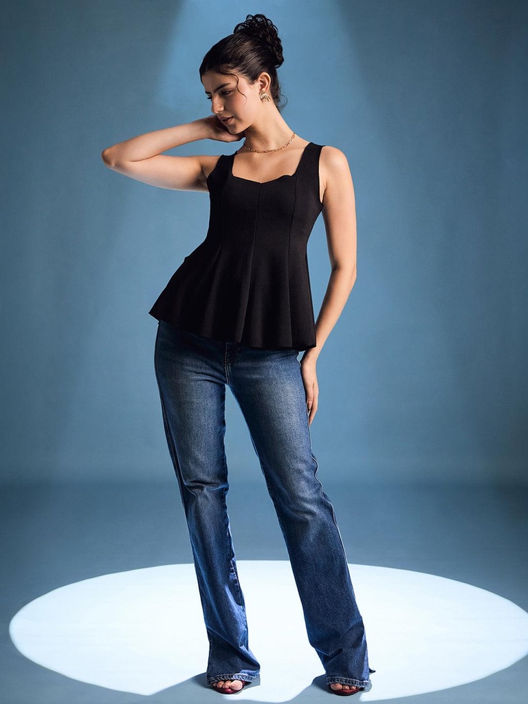 black-stretchable-ribbed-peplum-top-full-length-view-uptownie.jpg