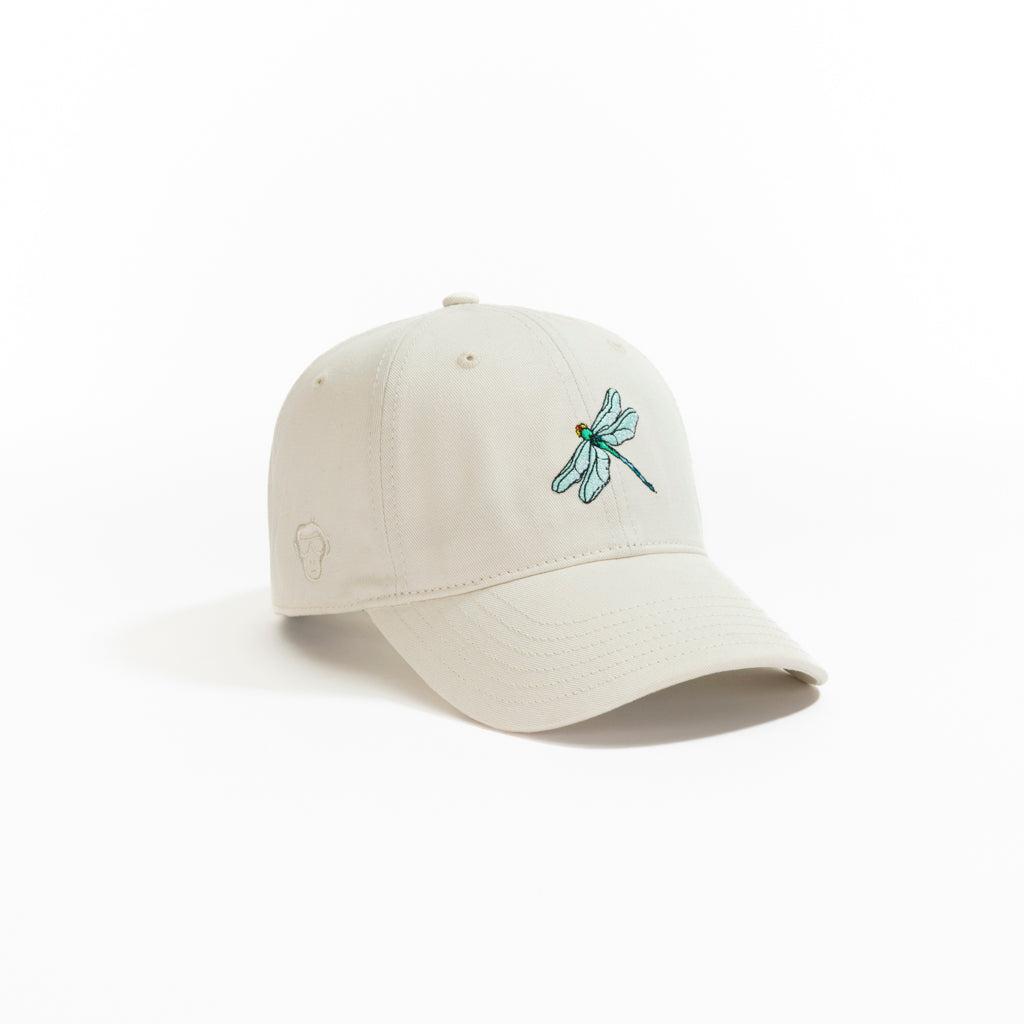 Dragonfly_0ff_white_baseball_dad_cap_01.jpg