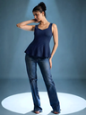 dark-blue-stretchable-ribbed-peplum-top-front-view-uptownie.png