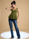 olive-green-stretchable-ribbed-peplum-top-angled-front-view-zoom-out-uptownie.png