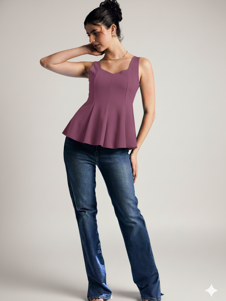 dusky-purple-stretchable-ribbed-peplum-top-front-zoom-out-uptownie.png