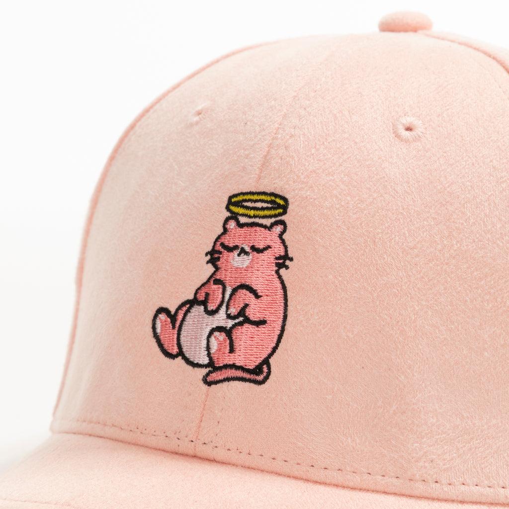 sofaking_lazy_cat_pink_suede_baseball_cap_07.jpg