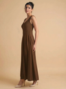 brown-stretchable-corset-fit-and-flare-midi-dress-side-view-uptownie.png