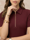 maroon-stretchable-ribbed-midi-dress-front-detail-uptownie.png