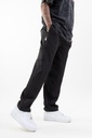 Upgraded Relaxed Straight-Cut Track Pants // Black