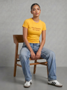 180 GSM Cotton Lycra Slogan Tee