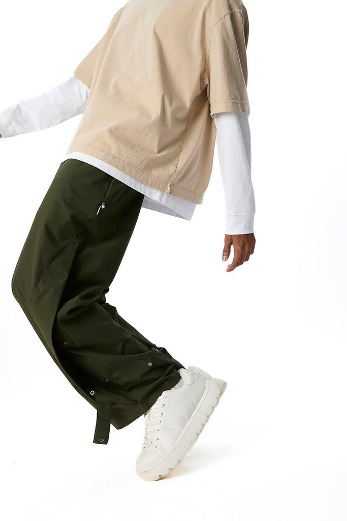 [UM25_CRG04_GRN_S/28] Adjustable Cargo Pants // Green (S/28)