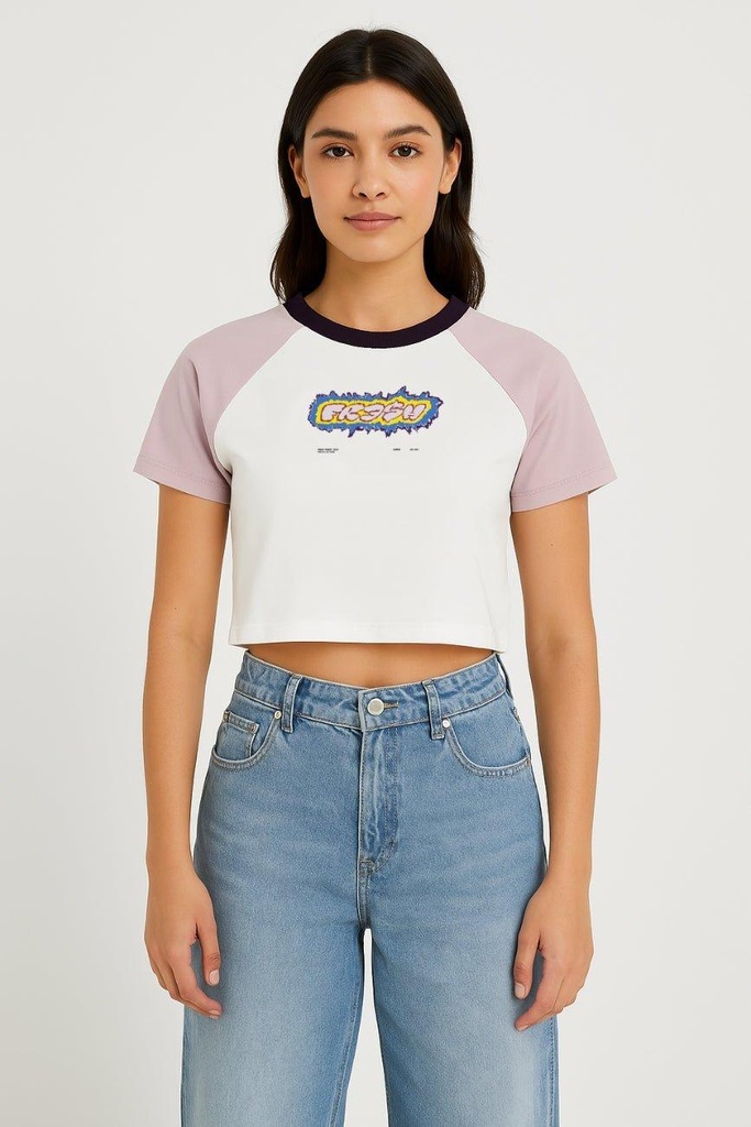 [25CTRG2_PR_S] Fresh // Women’s Fitted Crop Top (S)