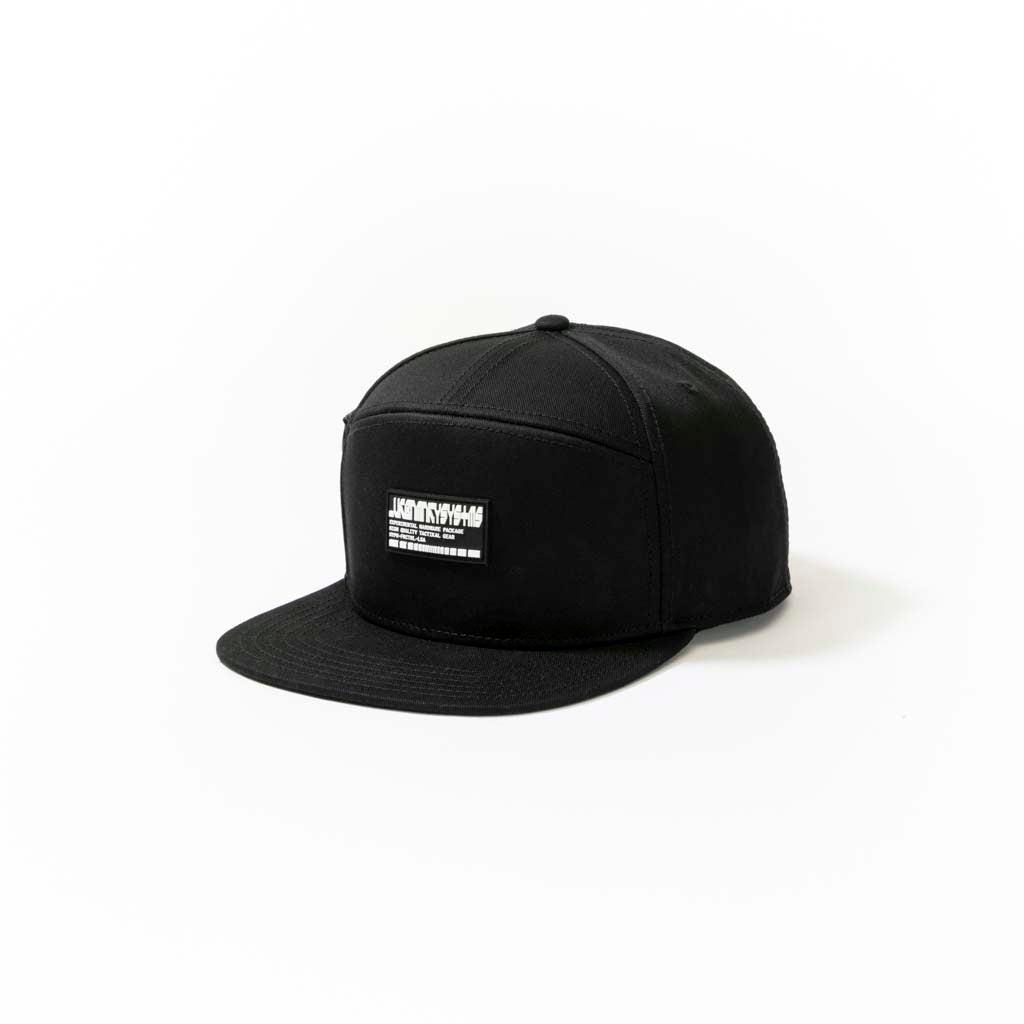 [24S195_BLK] Stash Pocket Snapback // Black