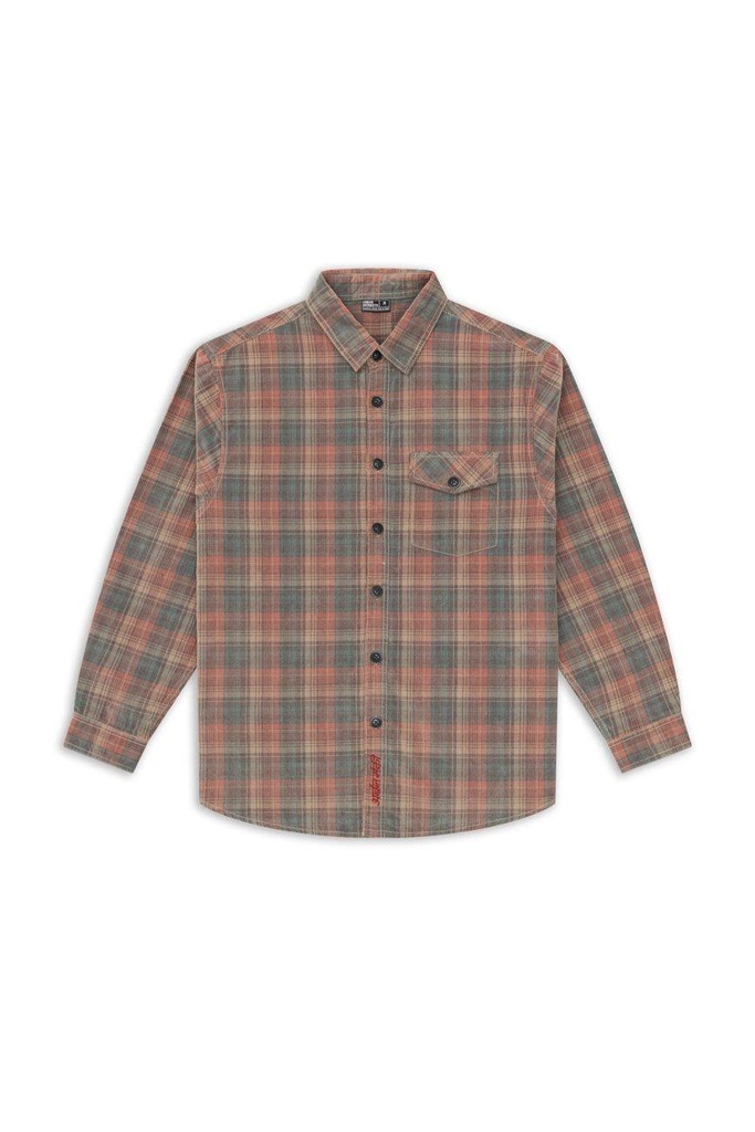 Check Corduroy Shirt 009 // regular fit