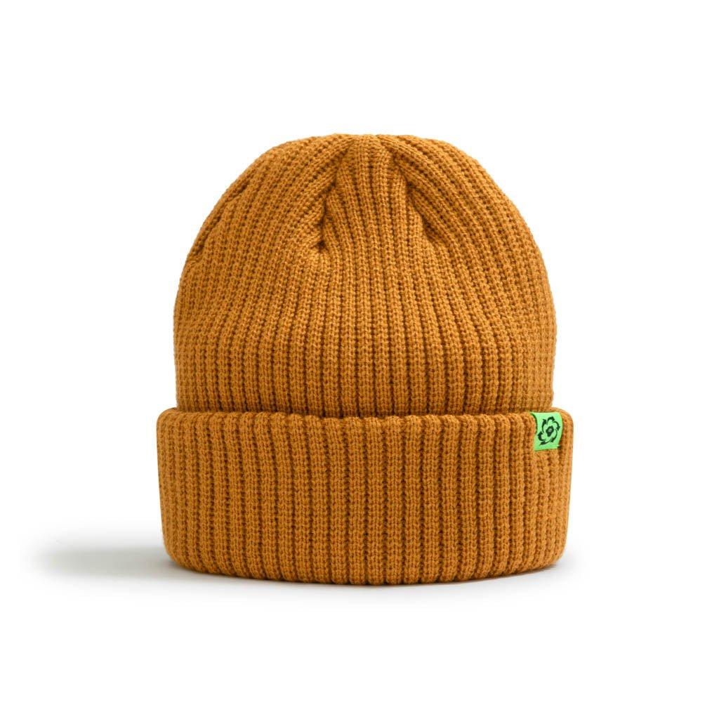 [24BR003_YLW] Recycled Knit Cuff Beanie // Mustard Yellow