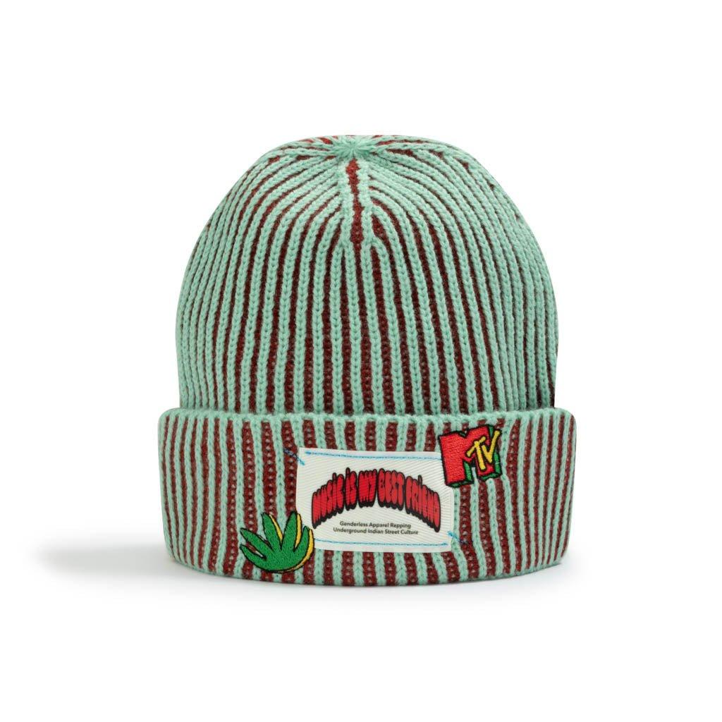 [24B005MTV6_MNT] Bassline Beanie_MTV x Urban Monkey