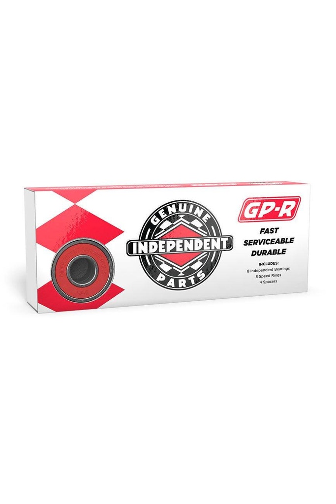 [33531304] Genuine Parts Bearing GP-R Independent - set of 8 bearings, 4 spacers, and 8 speedrings