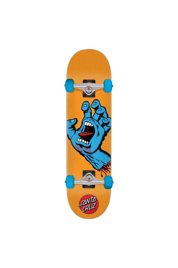 [11116218] Screaming Hand Mid 7.80in x 31.00in Santa Cruz Skateboard Complete