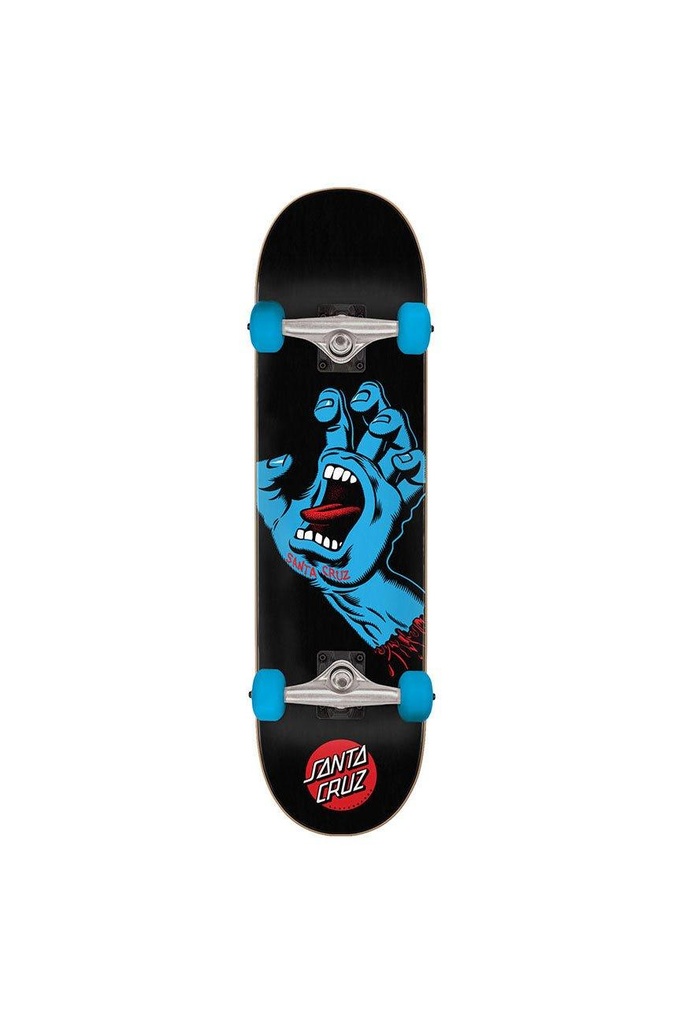 [11116216] Screaming Hand Full 8.00in x 31.25in Santa Cruz Skateboard Complete