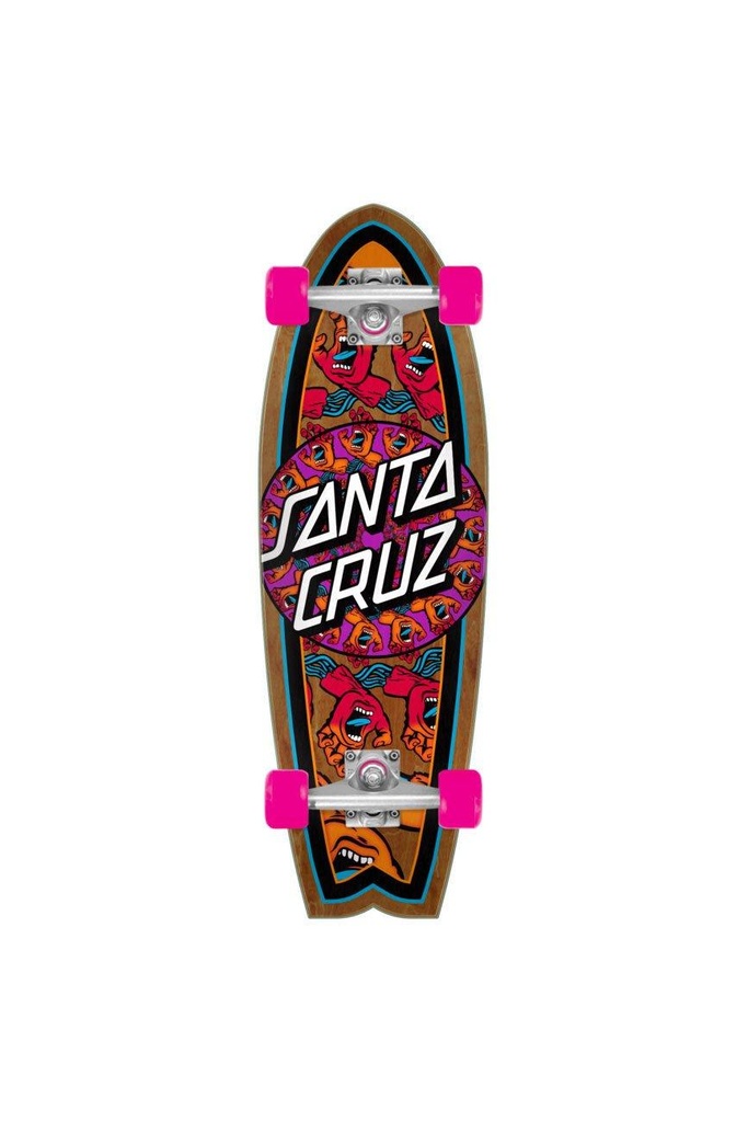[11116442] Mandala Hand 8.8in x 27.7in Shark Cruzer Santa Cruz