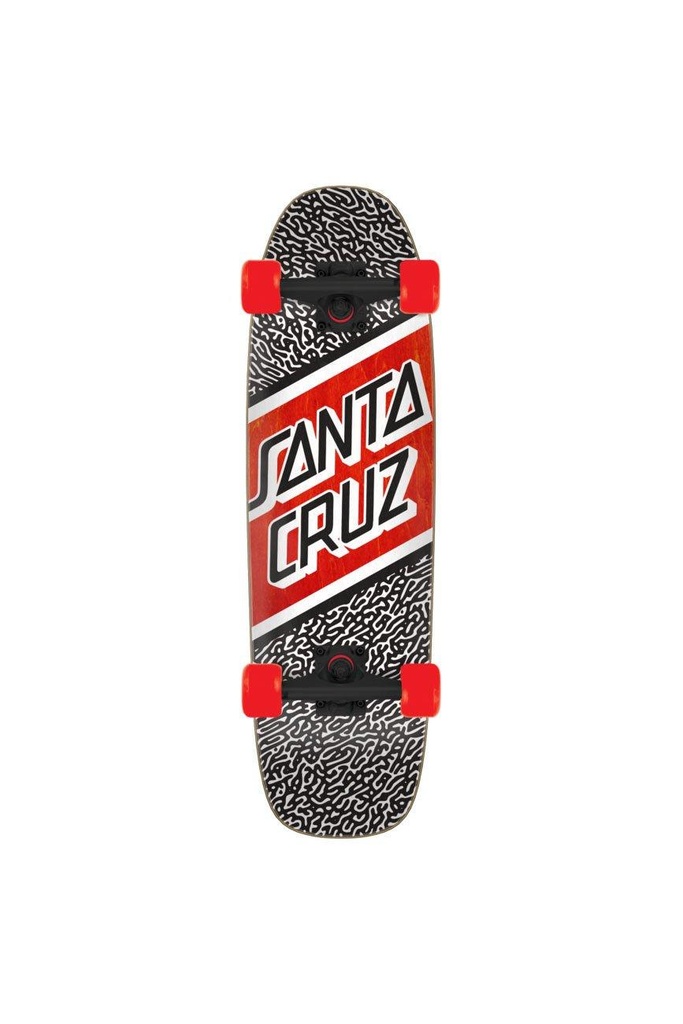 [11116435] Amoeba Street Skate 8.4in x 29.4in Street Cruzer Santa Cruz