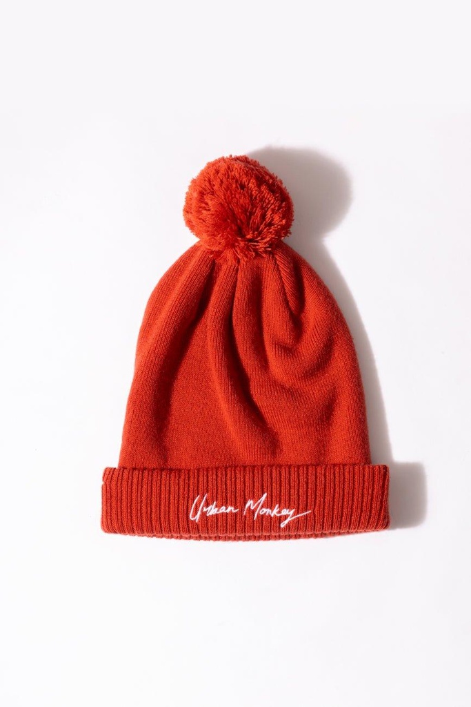 [UM23SMB013_RD] Red Beanie