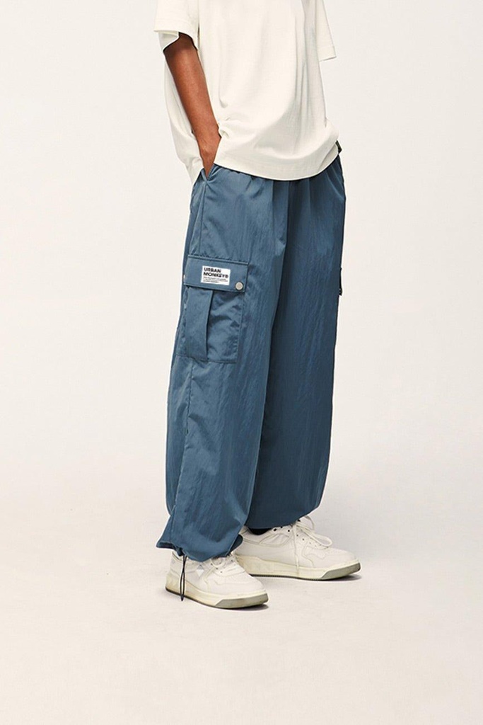 [12270S23_GYBLU_S] Core Parachute Pants // 002 (S)