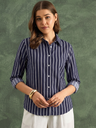 Pure Cotton Striped Shirt