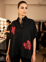 Antifit Embellished Cotton Shirt