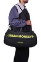 Puffer Duffle Bag // Neon On Black