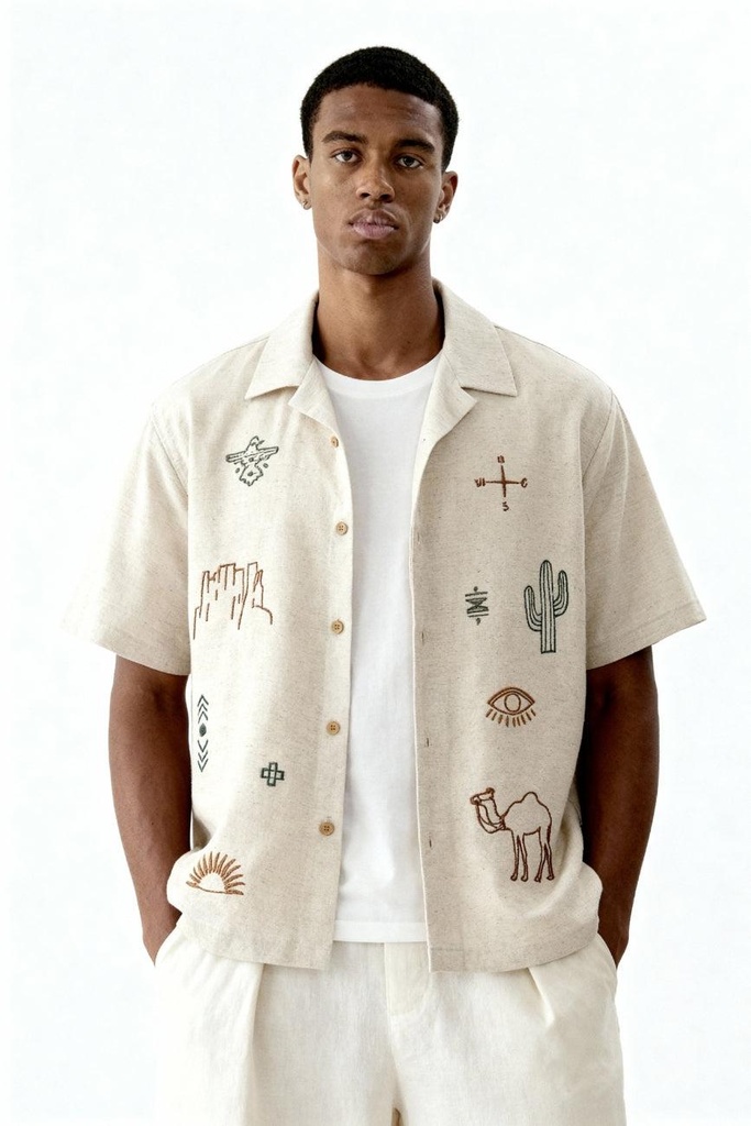 [25SHLF31_CR_S] Desert Safari Shirt (S)
