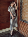 Collar Buttoned Down Shirt Maxi Dress