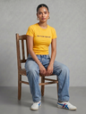180 GSM Cotton Lycra Slogan Tee