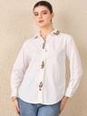 Hand Embroidered Cotton Shirt