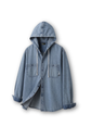Hooded Denim Shirt