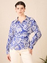 Pure Cotton Wrap Shirt