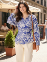 Cotton Wrap Shirt
