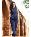 Keyhole Jumpsuit with Belt